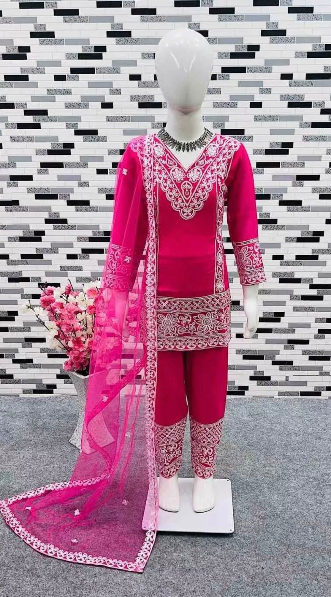 Kids Salwar Kameez Party Wear Indian Designer Wedding Pakistani Dress Bollywood