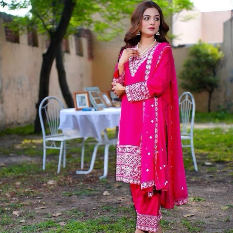 Indian/Pakistani Bollywood Party Wear FANCY GEORGETTE EMBROIDERY SEQUENCE WORK