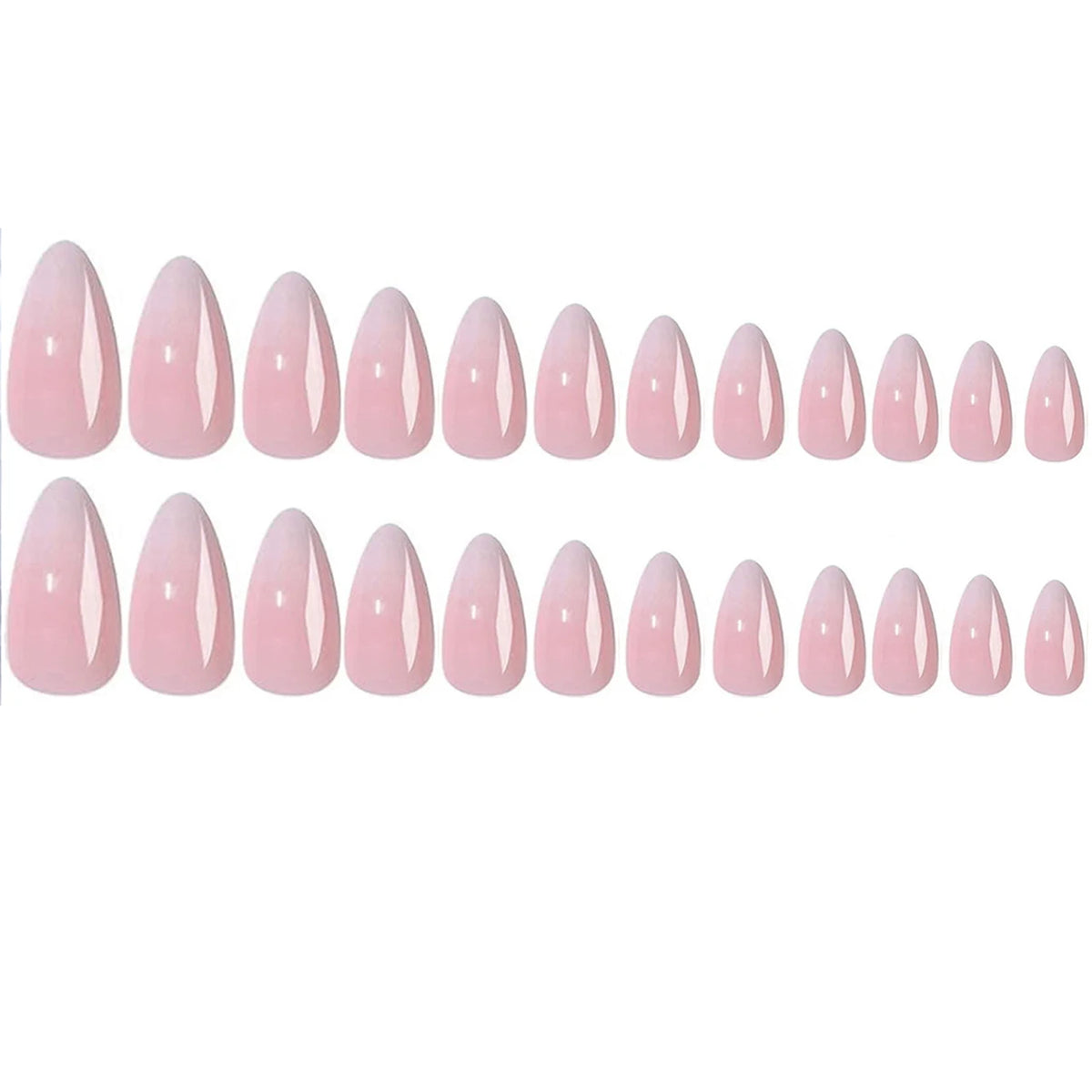 Short Press on Nails, BettyCora Square 24 Pcs Spring Summer Gel Press-On Acrylic Fake False Gel Nails Manicure Set for