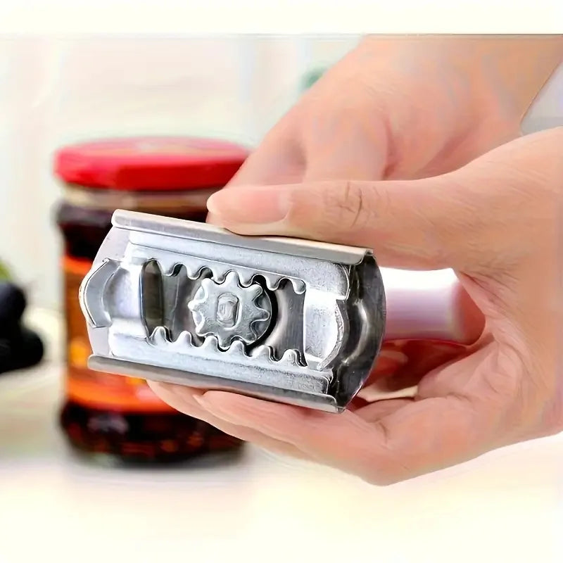 Adjustable Jar Can Opener Manual Bottle Lid Openers Tool Kitchen Accessories Gadgets Tools Home Party Bar Wine Beer Gift