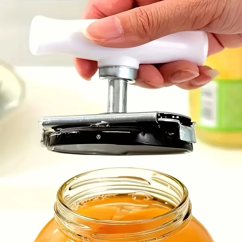 Adjustable Jar Can Opener Manual Bottle Lid Openers Tool Kitchen Accessories Gadgets Tools Home Party Bar Wine Beer Gift